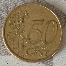 Moneta 50 centesimi - 0,50,
