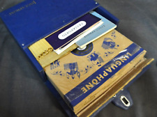 Linguaphone Corso di lingua inglese Vintage in Vinile con Valigetta e Manuali