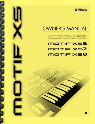 Yamaha motif xs6 xs7 - yamaha, xs8