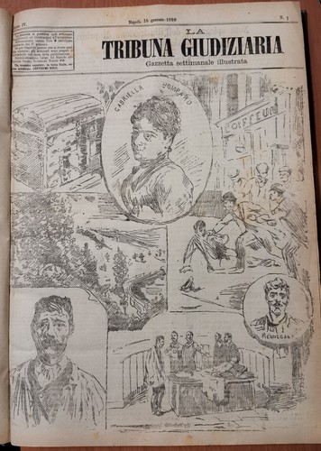 Tribuna giudiziaria 1880 - tribuna,