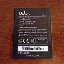 Batteria per WIKO RIDGE FAB 4G