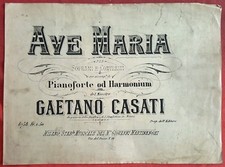 VECCHIO SPARTITO MUSICALE FINE