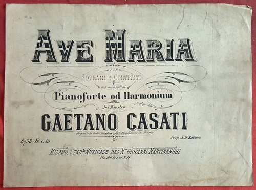 Vecchio spartito musicale fine - vecchio,