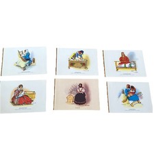 LOTTO 17 Cartoline Illustrate Repubblica dei Ragazzi Culle Nel Mondo Nicouline