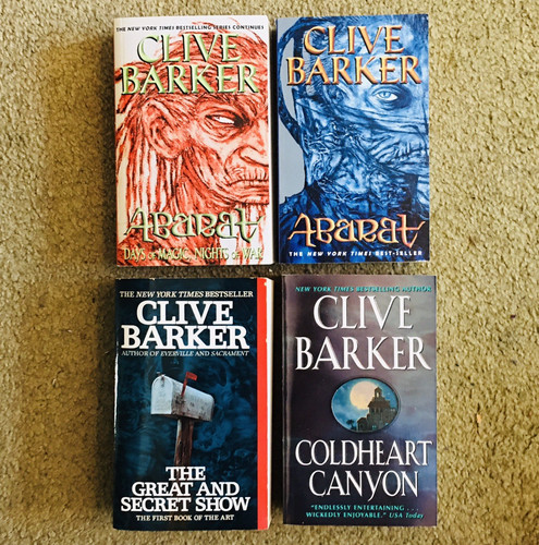 Lot clive barker abarat - lot,