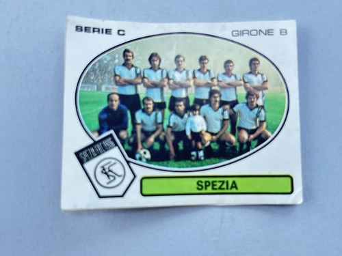 Calcio vecchia figurina spezia - calcio,