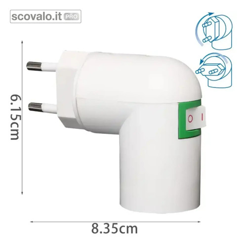 Adattatore spina italiana - spina,