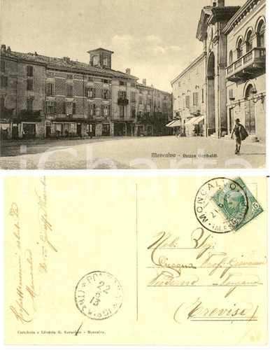 1913 moncalvo piazza - moncalvo, (at)