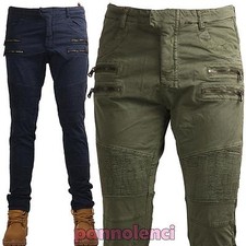 Pantaloni uomo chino slim fit