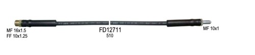 Tubo freno flessibile gasolone - tubo,