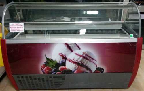 Vetrinetta gelato refrigerata - gelato,