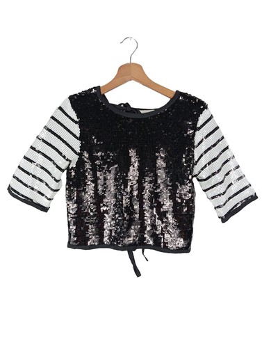 Zara blusa brillante - zara,