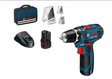 Bosch Professional Sistema 12V Trapano Avvitatore GSR 12V-15, Blu 
