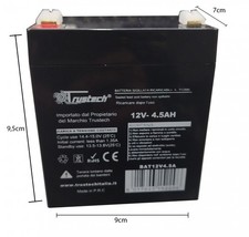 Batteria 12V 4.5AH al Piombo