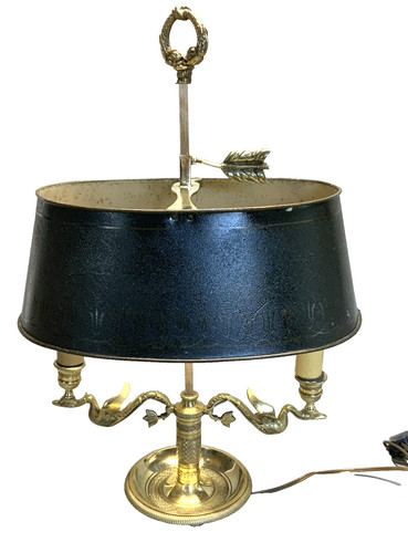 Antica graziosa lampada - antica,