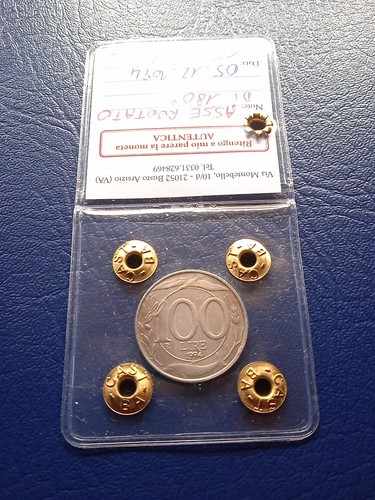 100 lire 1994 asse ruotato - 1994,