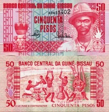 GUINEA BISSAU - 50 pesos 1990