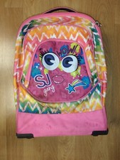 ZAINO TROLLEY (SJ GANG)- 3 ruote   34 Lt - scuola/viaggi/tempo libero - rosa