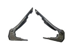 Bonnet hinge set Dolphin grey