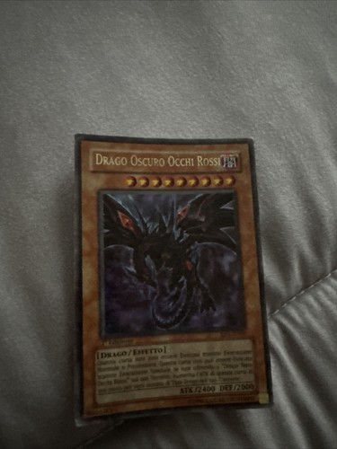 Drago oscuro occhi rosso - occhi, sd1