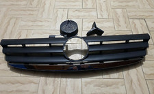 5871 GRIGLIA RADIATORE NERA CON MODONATURA CROMATA MERCEDES CLASSE A W169 2005