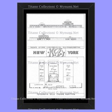 Anni ' 10  * Pubblicità Originale "Navigazione Generale Italiana, Topografia del