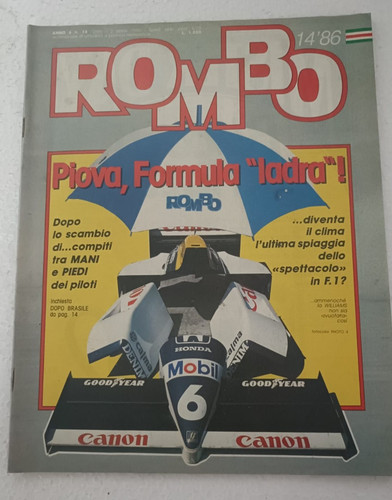 Rombo rivista 1986 - rivista,