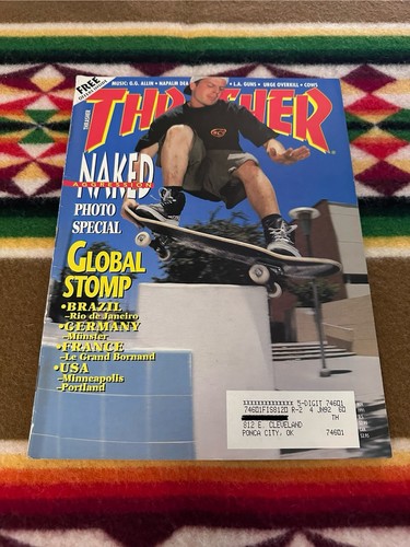 Thrasher skateboard magazine - thrasher,