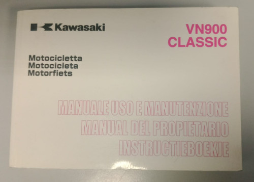 Uso manutenzione 900 - e, vn