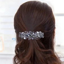 Hair Barrettes Rhinestones