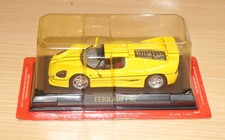 Minicar Ferrari F50 gialla