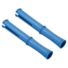 10 Pollici Manico Termoretraibile, 2 Pezzi Distributore Elastico Pellicola Elastica, Blu