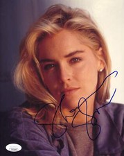 Foto firmata sharon stone - firmata,