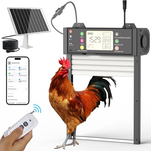 Porta automatica per pollaio