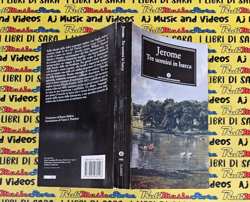 Book libro tre uomini barca - book,