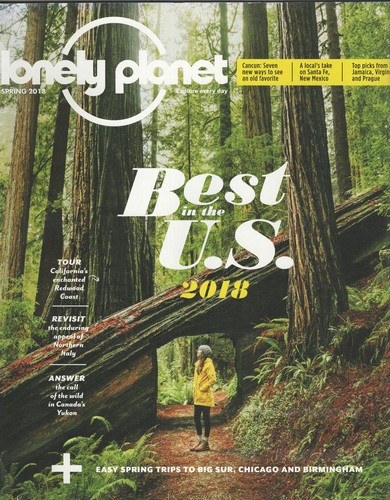 Lonely planet magazine - planet, spring