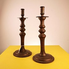 Coppia candelabri antichi - coppia,