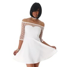 Elegante Abito Da Sera Corto