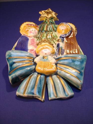 Natività ceramica da - natività, in
