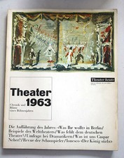 Theater 1963, Chronik und Bilanz eines Bühnenjahres, heute LIBRO  tedesco TD16