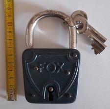 LUCCHETTO FOX D'EPOCA MAI