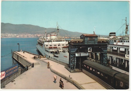 Messina imbarco dei treni - -,