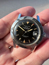 Rare Skin Diver Sofior Grey Super Automatic Oceanproof Vintage Sub