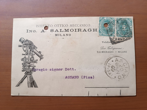 Milano 1895 cartolina - 1895,