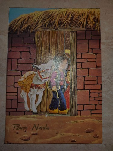 Biglietto letterina natale - biglietto,