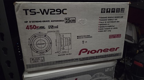 Pioneer w29c subwoofer - pioneer,