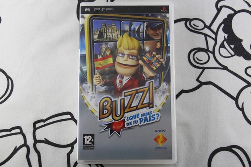 Play station psp buzz - play, que