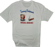 T-Shirt Uomo -Tommy Bahama -ORIGINALE BROMANCE--Taglie Medium -100% COTONE -NUOVA