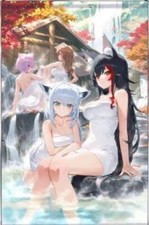 Hololive Gamers Onsen B2 Arazzo Comike C105 Mio Ookami Fubuki Shirakami Giappone