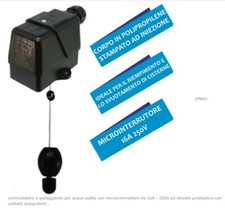 REGOLATORE DI LIVELLO INTERRUTTORE COMMUTATORE GALLEGGIANTE ELETTRICO SMAG FILO